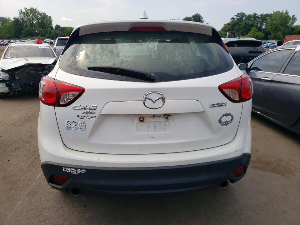 2015 Mazda Cx-5 VIN JM3KE4BY1F0539523 COPART salvage auction — FRONT END, Ct - Certificate Of Title, sold $1,950 on 2026-07-31 (photo 6)