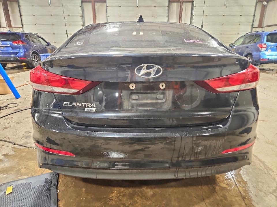 2017 Hyundai Elantra VIN KMHD74LFXHU318034 COPART salvage auction — UNDERCARRIAGE, Pa - Certificate Of Salvage, sold $1,300 on 2026-07-31 (photo 6)