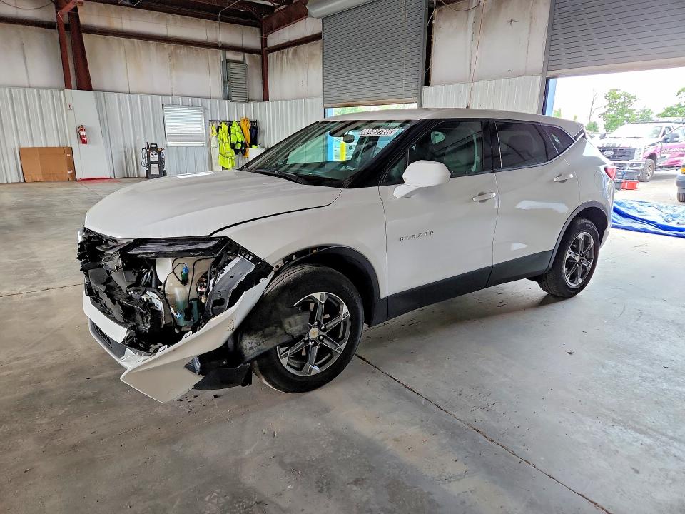 2025 Chevrolet Blazer VIN 3GNKBCR42SS197069 COPART salvage auction — FRONT END, FL - CERT OF TITLE SLVG REBUILDABLE, sold $7,500 on 2026-07-27 (photo 1)