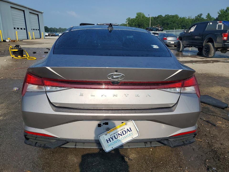 2023 Hyundai Elantra VIN KMHLS4AG8PU617123 COPART salvage auction — NORMAL WEAR, Al - Certificate Of Title, sold $12,800 on 2026-08-20 (photo 6)
