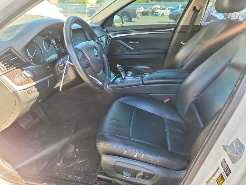 2015 BMW 5 series VIN WBA5B1C5XFD919614 COPART salvage auction — REAR END, CA - SALVAGE CERTIFICATE, sold $975 on 2026-08-10 (photo 7)