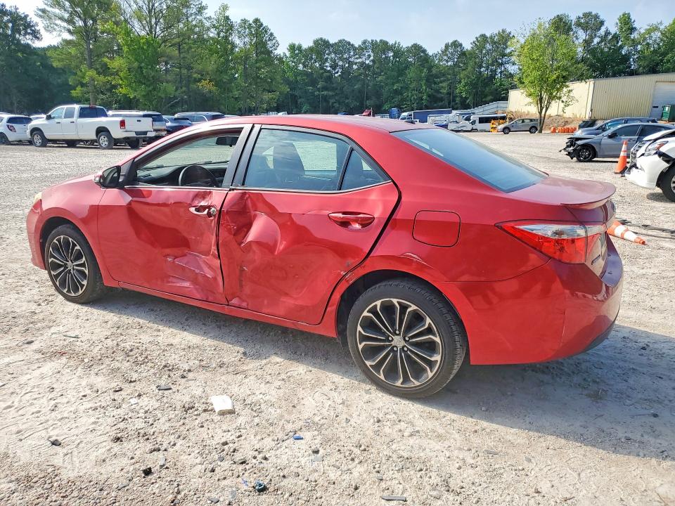 2015 Toyota Corolla VIN 5YFBURHE7FP263439 COPART salvage auction — SIDE, Pa - Certificate Of Salvage, sold $5,200 on 2026-07-31 (photo 2)