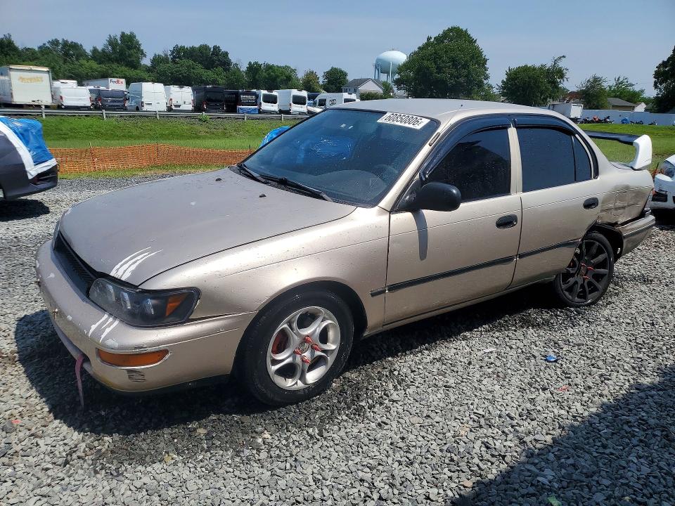 1994 Toyota Corolla VIN JT2AE04B9R0086836 COPART salvage auction — REAR END, Nj - Cert Of Title-Salvage, sold $350 on 2026-07-31 (photo 1)