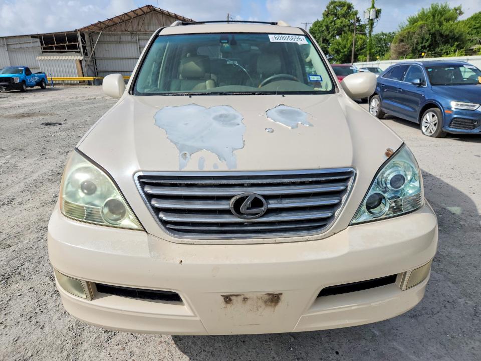 2003 Lexus Gx 470 VIN JTJBT20X930014313 COPART salvage auction — MECHANICAL, Tx - Certificate Of Title (P), sold $3,800 on 2026-07-28 (photo 5)