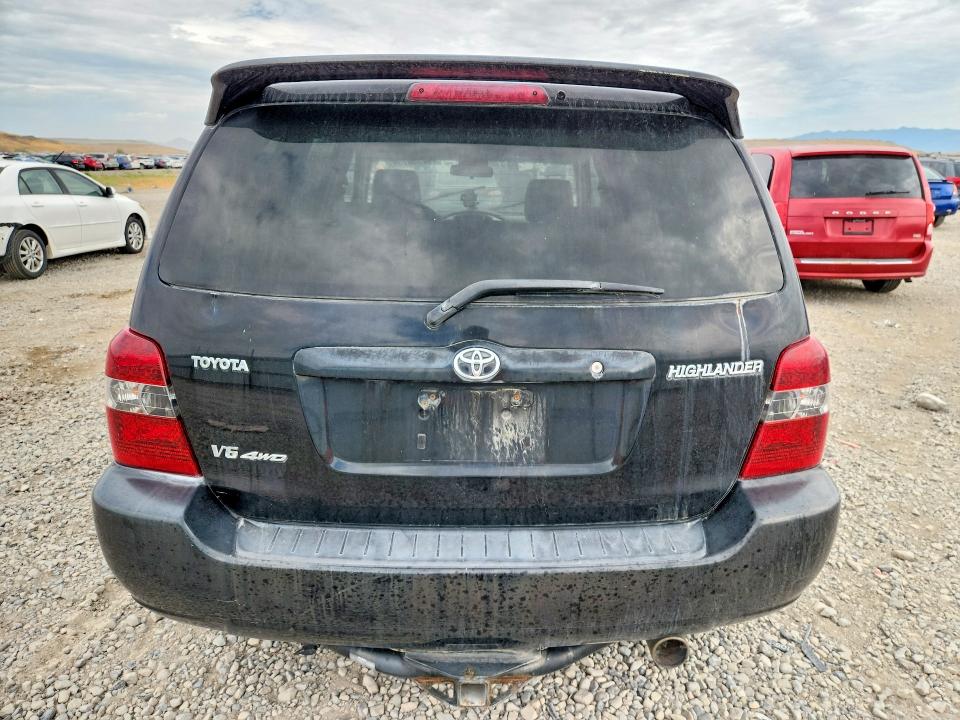 2007 Toyota Highlander VIN JTEEP21AX70229036 COPART salvage auction — MECHANICAL, Ut - Certificate Of Title, sold $350 on 2026-07-31 (photo 6)