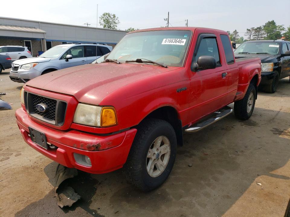 2004 Ford Ranger VIN 1FTZR45E84PB31960 COPART salvage auction — MINOR DENT/SCRATCHES, CT - CERTIFICATE OF TITLE, sold $475 on 2026-07-28 (photo 1)