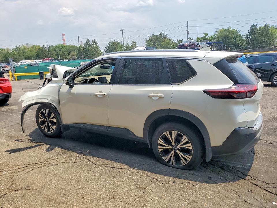 2022 Nissan Rogue VIN 5N1BT3BA0NC701677 COPART salvage auction — FRONT END, TX - DIS/DLR/EXP ONLY CLEAN TITLE, sold $1,350 on 2026-07-18 (photo 2)