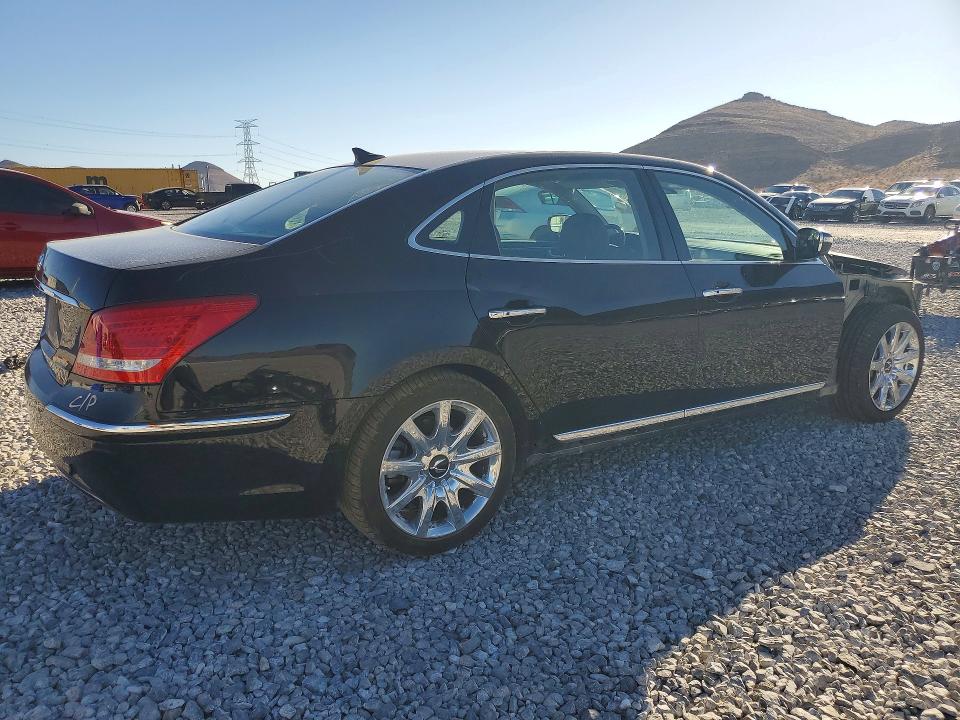 2013 Hyundai Equus VIN KMHGH4JH5DU065956 COPART salvage auction — FRONT END, Nv - Salvage Title, sold $1,450 on 2026-07-27 (photo 3)