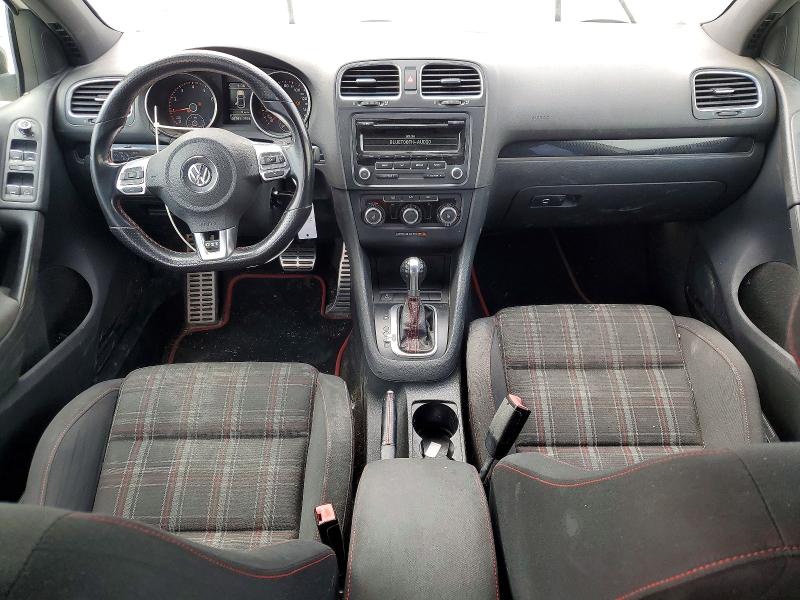 2013 Volkswagen Gti VIN WVWHV7AJ3DW129633 COPART salvage auction — REAR END, Ut - Salvage Certificate, sold $1,450 on 2026-08-17 (photo 8)