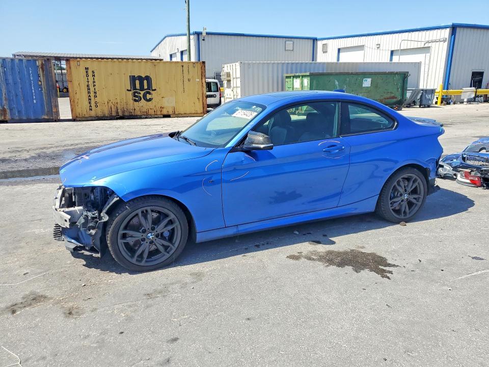 2017 BMW M2 VIN WBA2G3C55HV640858 — COPART salvage auction photo