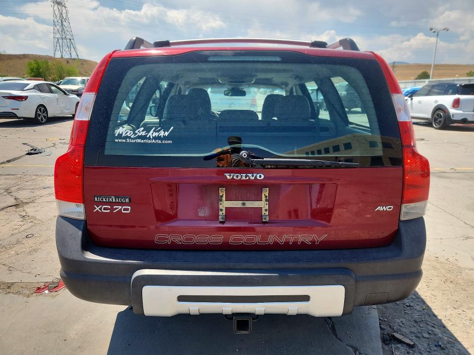 2005 Volvo Xc70 VIN YV1SZ592951200998 COPART salvage auction — REAR END, Co - Public - Salvage Title, sold $425 on 2026-08-17 (photo 6)