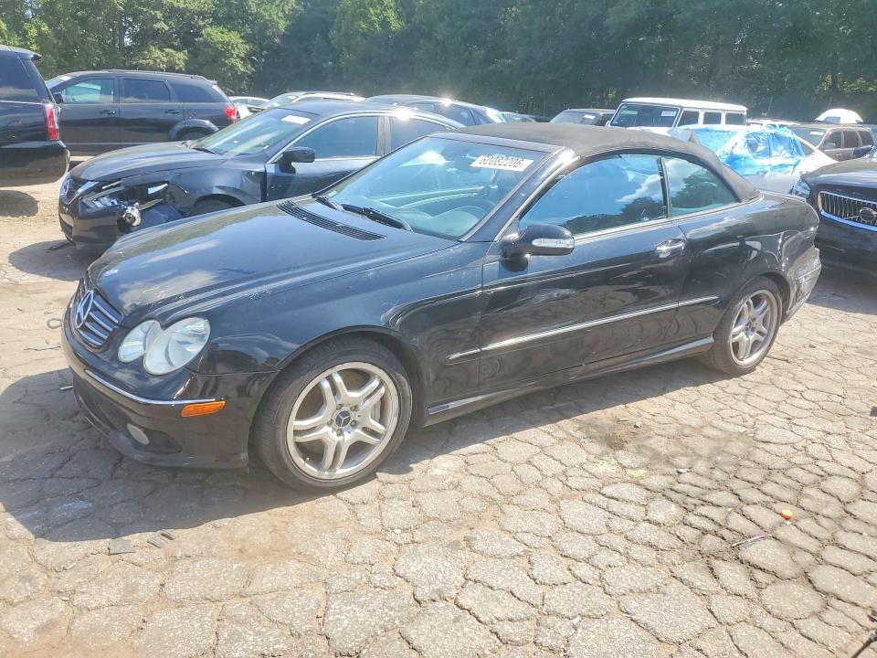 2004 Mercedes-benz Clk-class VIN WDBTK76G14T010804 COPART salvage auction — REAR END, Ga - Cert Of Title-Salvage, sold $825 on 2026-07-31 (photo 1)