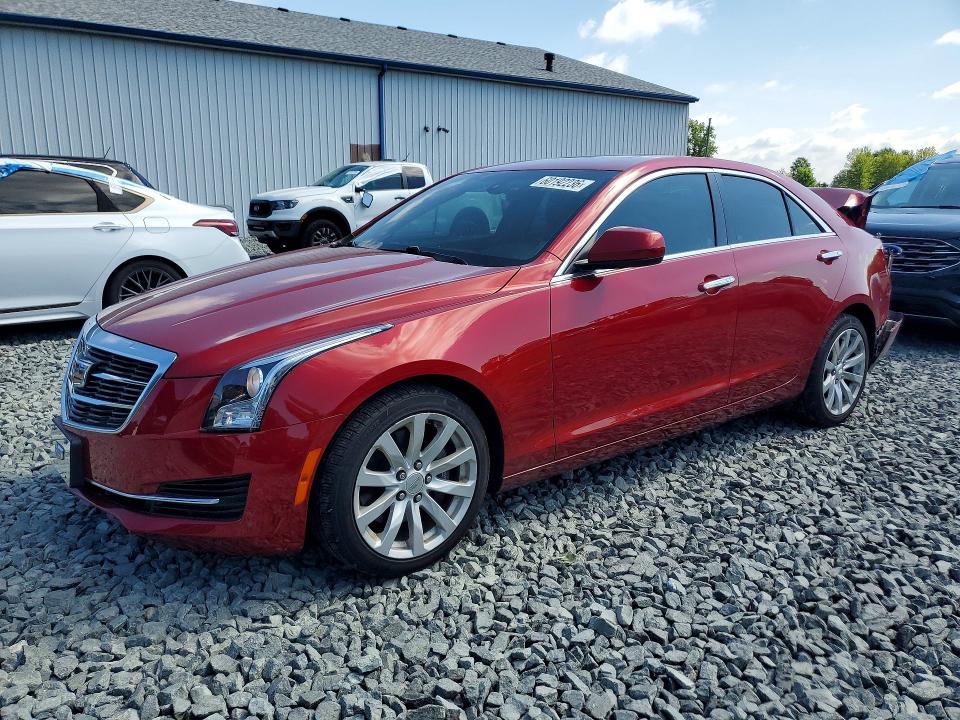 2018 Cadillac Ats VIN 1G6AE5RX7J0179693 COPART salvage auction — REAR END, Oh - Cert Of Title-Salvage, sold $2,050 on 2026-07-20 (photo 1)