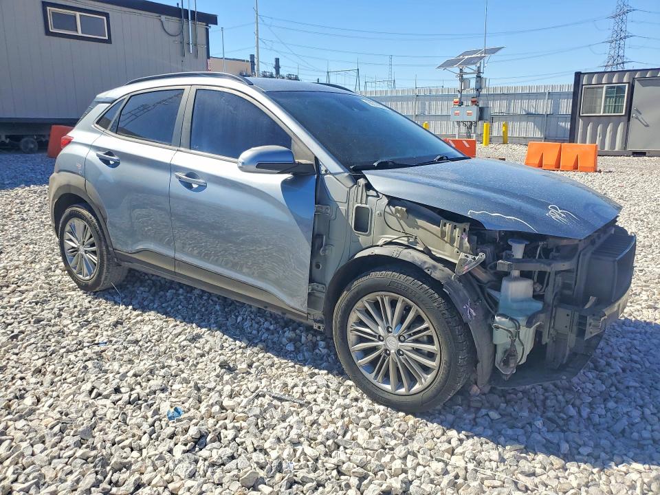 2019 Hyundai Kona VIN KM8K22AA8KU192037 COPART salvage auction — FRONT END, Nv - Salvage Title, sold $1,850 on 2026-07-27 (photo 4)