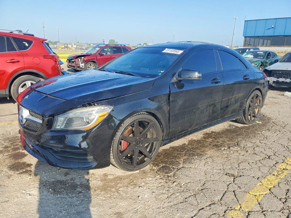 2014 Mercedes-benz Cla-klasse VIN WDDSJ4EB2EN057923 COPART salvage auction — FRONT END, Mi - Certificate Of Title, sold $2,550 on 2026-08-07 (photo 1)