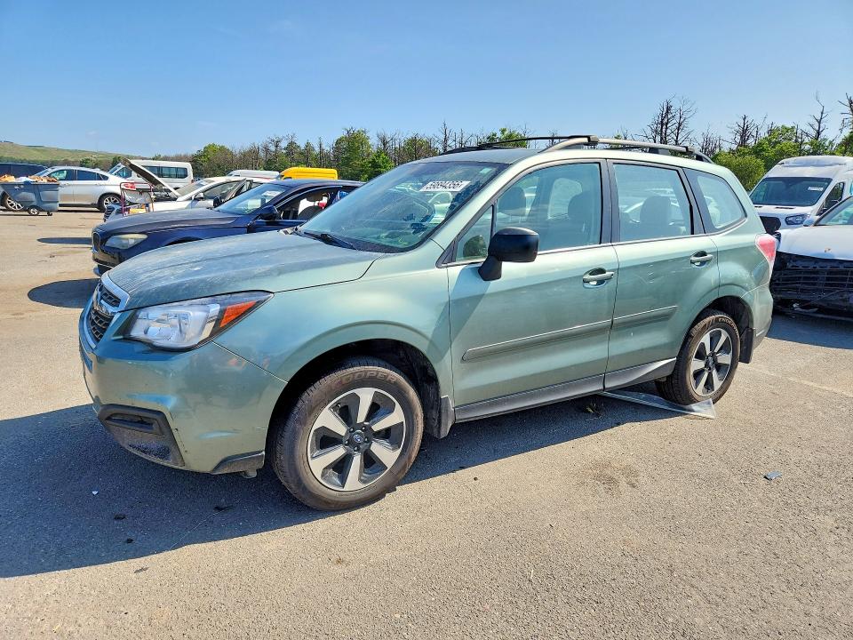 2018 Subaru Forester VIN JF2SJABC7JH564591 COPART salvage auction — MECHANICAL, Ny - Mv-907A Salvage Certificate, sold $1,050 on 2026-07-15 (photo 1)