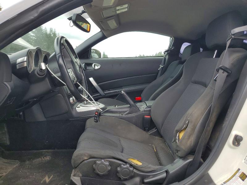 2006 Nissan 350z VIN JN1AZ34D66M303653 COPART salvage auction — FRONT END, WA - BILL OF SALE, sold $850 on 2026-07-24 (photo 7)