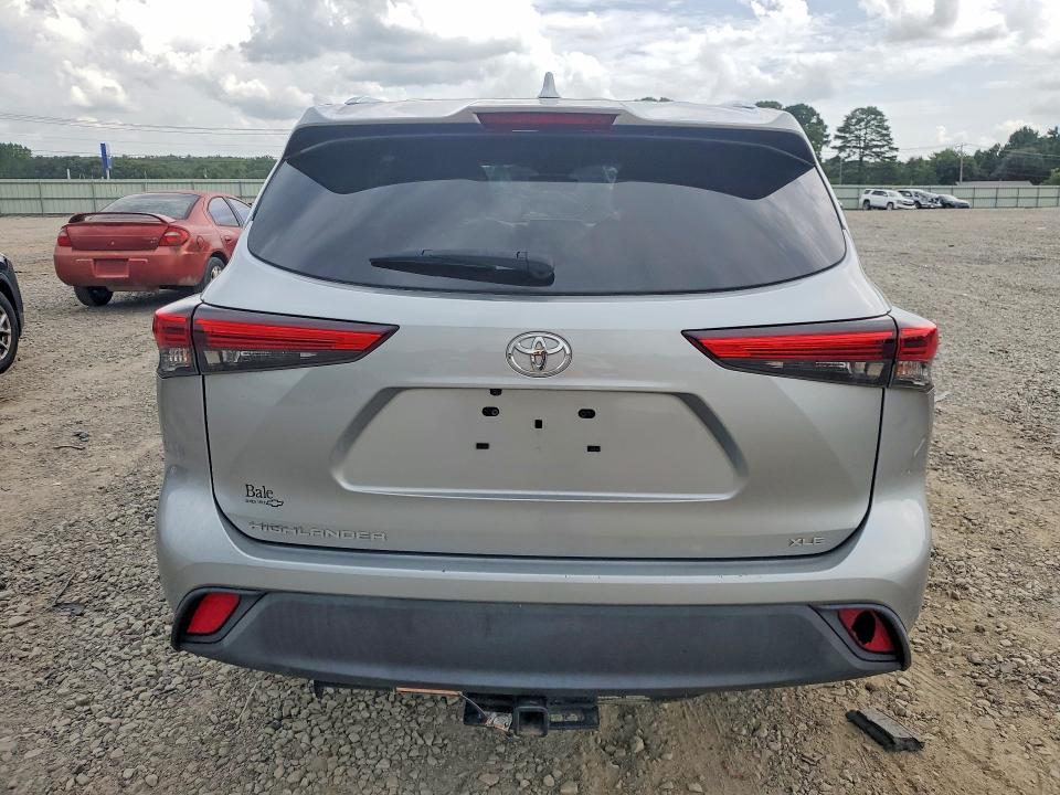2020 Toyota Highlander VIN 5TDGZRAH5LS500220 COPART salvage auction — MINOR DENT/SCRATCHES, Ar - Certificate Of Title (P), sold $17,300 on 2026-07-28 (photo 6)