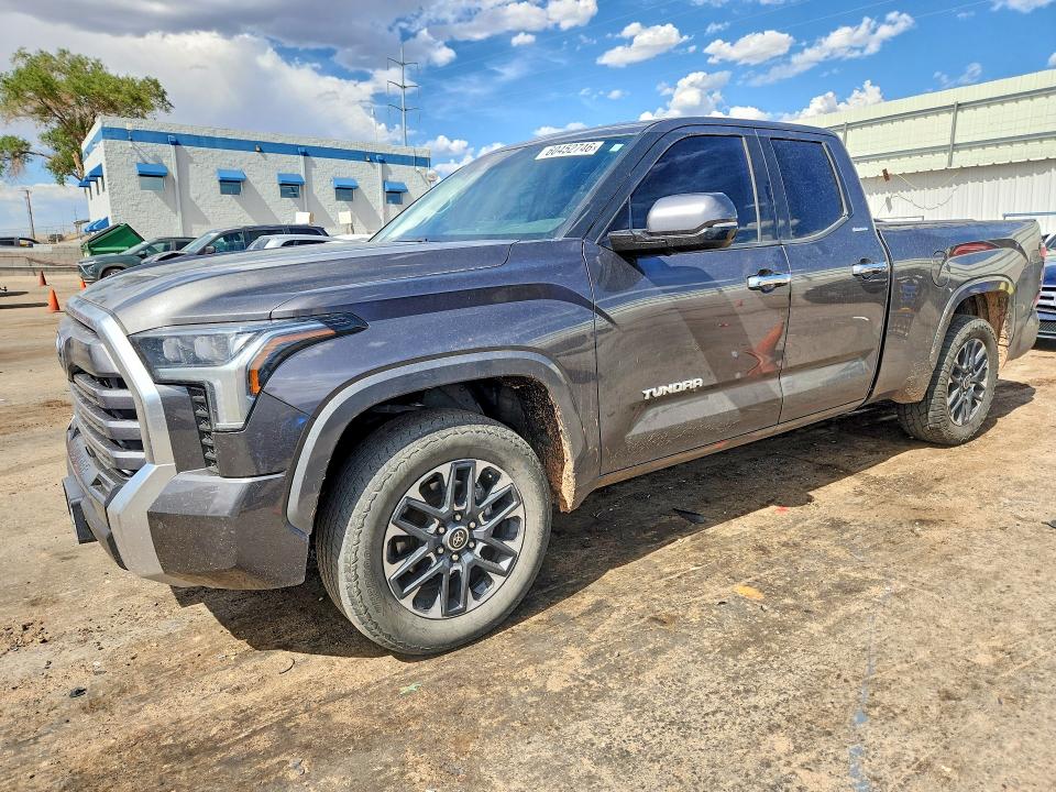2022 Toyota Tundra VIN 5TFJA5DA2NX012232 COPART salvage auction — FRONT END, Salvage Title, sold $3,150 on 2026-07-27 (photo 1)