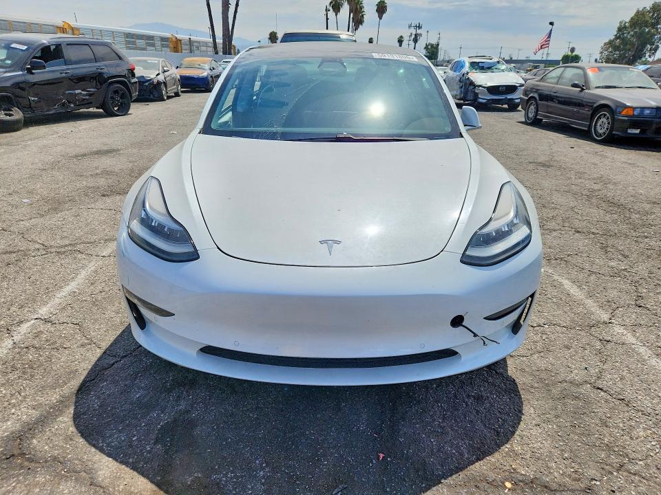 2020 Tesla Model 3 VIN 5YJ3E1EB0LF790808 COPART salvage auction — FRONT END, Ca - Salvage Certificate, sold $4,550 on 2026-07-28 (photo 5)