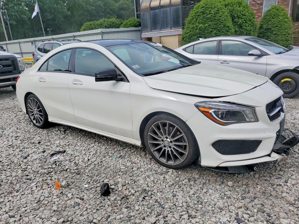 2016 Mercedes-benz Cla-klasse VIN WDDSJ4GB9GN392242 COPART salvage auction — FRONT END, Ma - Cert Of Title-Reconstrctd Coll, sold $1,600 on 2026-08-12 (photo 4)