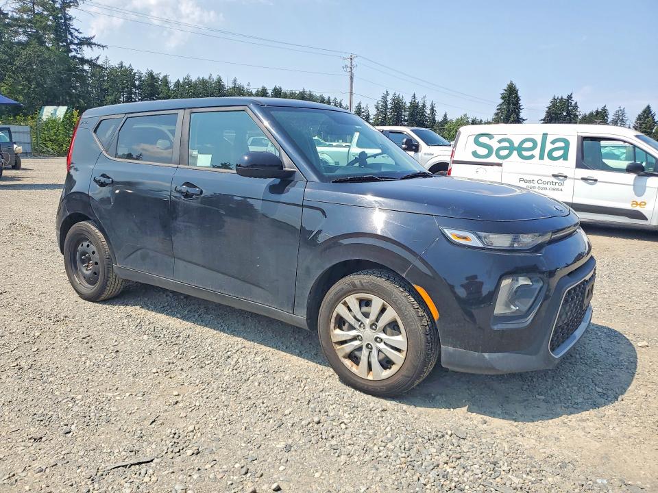 2020 Kia Soul VIN KNDJ23AU2L7052498 COPART salvage auction — REAR END, Salvage Title, sold $175 on 2026-07-28 (photo 4)