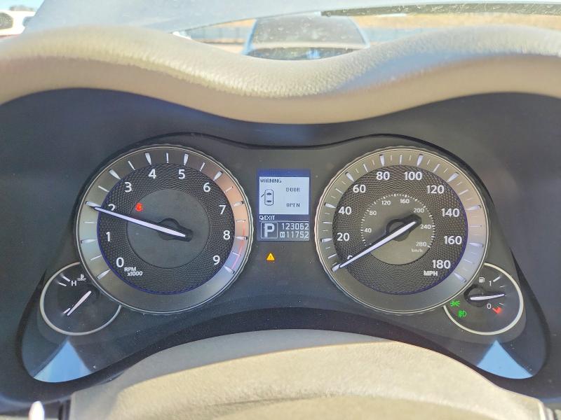 2013 Infiniti M VIN JN1BY1AR6DM602312 COPART salvage auction — HAIL, Co - Certificate Of Title, sold $350 on 2026-07-29 (photo 9)