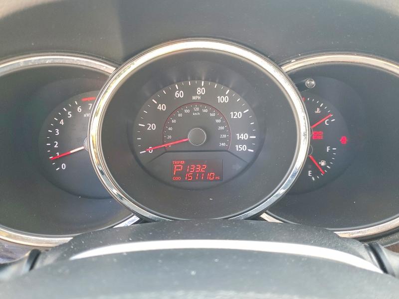 2011 Kia Sorento VIN 5XYKT3A15BG164902 COPART salvage auction — REAR END, Pa - Cert Of Title, sold $2,850 on 2026-07-31 (photo 9)