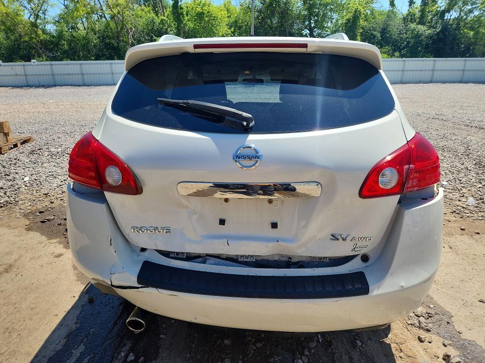 2013 Nissan Rogue VIN JN8AS5MV3DW622844 COPART salvage auction — REAR END, Salvage Title, sold $400 on 2026-07-27 (photo 6)