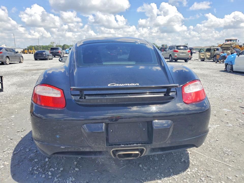 2008 Porsche Cayman VIN WP0AA29828U762336 COPART salvage auction — MINOR DENT/SCRATCHES, Fl - Certificate Of Title, sold $9,800 on 2026-08-03 (photo 6)