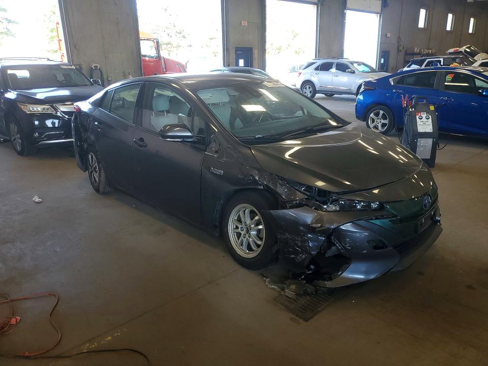 2018 Toyota Prius VIN JTDKARFP5J3087280 COPART salvage auction — FRONT END, Mn - Cert Of Title-Salvage, sold $3,250 on 2026-07-28 (photo 4)