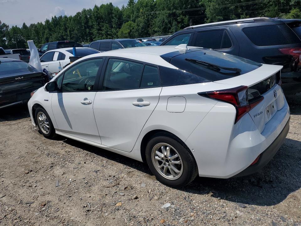 2022 Toyota Prius VIN JTDKAMFU7N3159496 COPART salvage auction — SIDE, FL - CERTIFICATE OF TITLE, sold $6,100 on 2026-07-20 (photo 2)