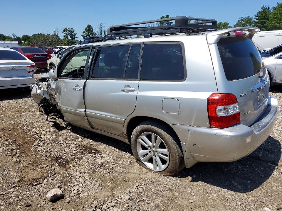 2006 Toyota Highlander hybrid VIN JTEEW21A760006292 COPART salvage auction — FRONT END, Md - Cert Of Salvage-Abandoned (P), sold $850 on 2026-07-27 (photo 2)