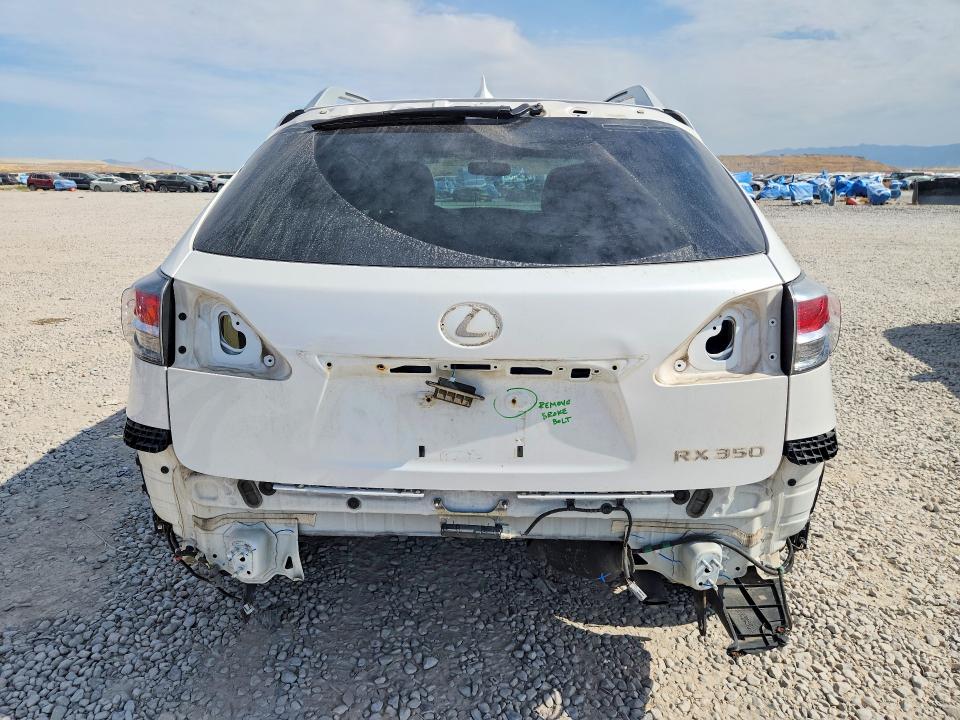 2015 Lexus Rx VIN 2T2BK1BA7FC301888 COPART salvage auction — REAR END, Ut - Salvage Certificate, sold $4,350 on 2026-08-21 (photo 6)