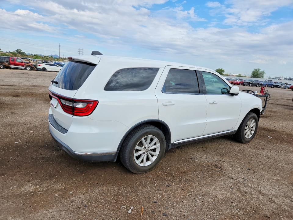 2015 Dodge Durango VIN 1C4RDHAG3FC239698 COPART salvage auction — FRONT END, Az - Cert Of Title - Salvage, sold $1,750 on 2026-08-21 (photo 3)