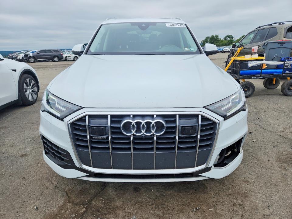 2022 Audi Q7 VIN WA1LJBF7XND019675 COPART salvage auction — FRONT END, Pa - Certificate Of Salvage, sold $22,300 on 2026-07-14 (photo 5)