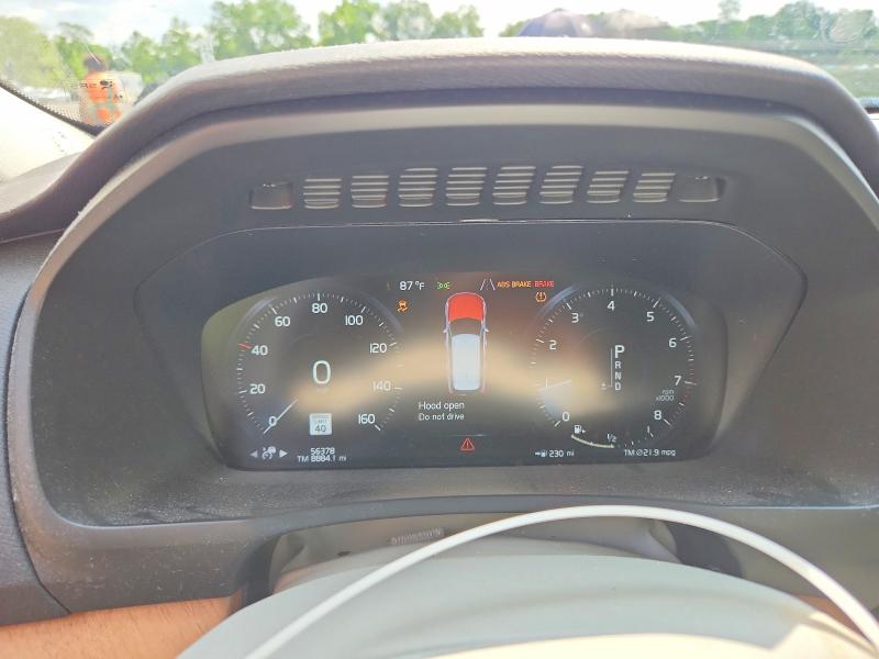 2021 Volvo Xc90 VIN YV4A22PK6M1717209 COPART salvage auction — REAR END, Ny - Mv-907A Salvage Certificate, sold $9,400 on 2026-08-11 (photo 9)