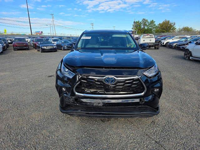 2023 Toyota Highlander VIN 5TDEBRCHXPS571959 COPART salvage auction — FRONT END, Nj - Cert Of Title-Salvage, sold $23,000 on 2026-07-17 (photo 5)