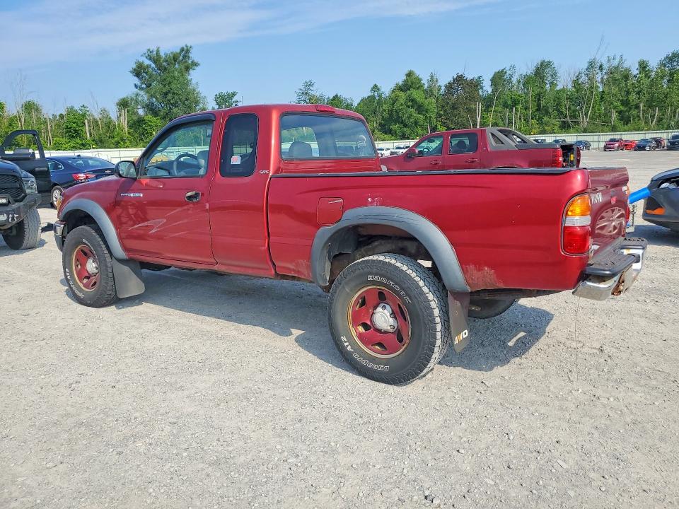 2002 Toyota Tacoma VIN 5TEWM72N32Z094118 COPART salvage auction — NORMAL WEAR, NY - CERTIFICATE OF TITLE (P), sold $2,050 on 2026-07-20 (photo 2)