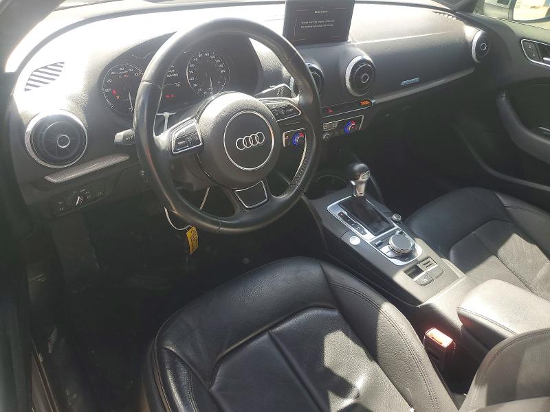 2016 Audi A3 VIN WAUTPBFF3GA107061 COPART salvage auction — FRONT END, CA - SALVAGE CERTIFICATE, sold $100 on 2026-07-28 (photo 8)