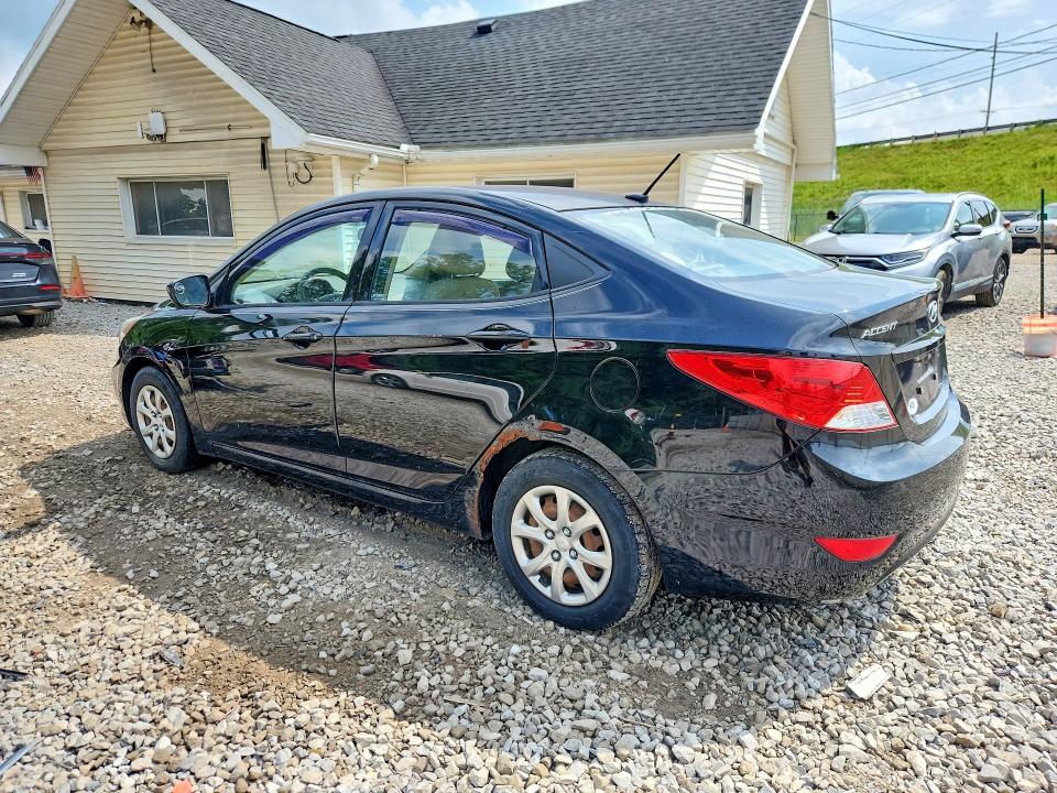 2013 Hyundai Accent VIN KMHCT4AE7DU584901 COPART salvage auction — MECHANICAL, Oh - Certificate Of Title, sold $250 on 2026-07-22 (photo 2)