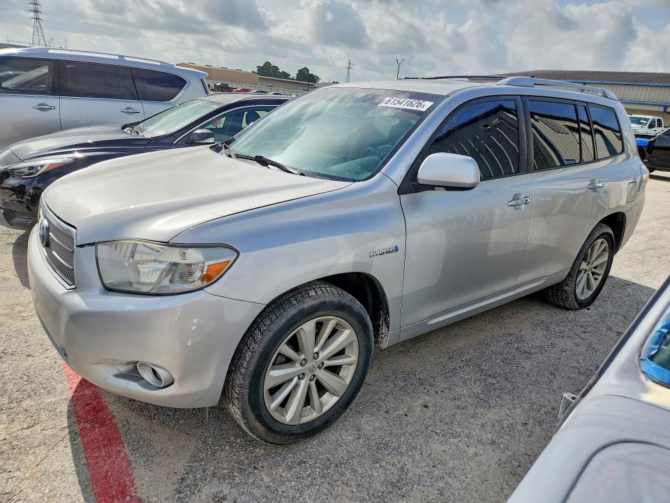 2010 Toyota Highlander hybrid VIN JTEJW3EH8A2046017 COPART salvage auction — MINOR DENT/SCRATCHES, TX - SALVAGE VEHICLE TITLE, sold $2,700 on 2026-07-31 (photo 1)