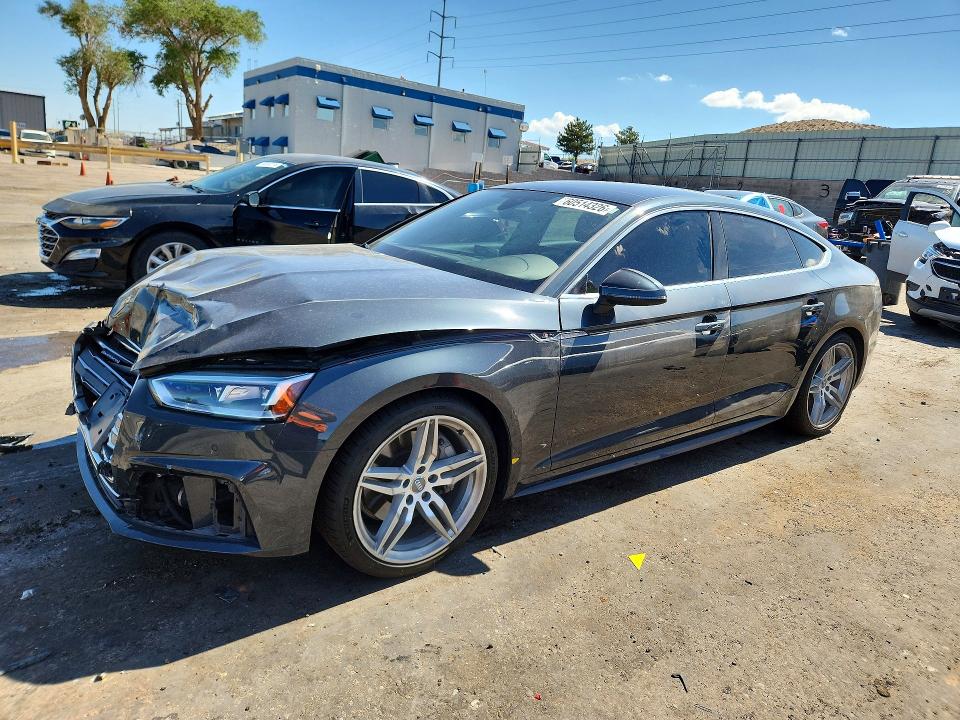 2018 Audi A5 VIN WAUENCF51JA027809 — COPART salvage auction photo