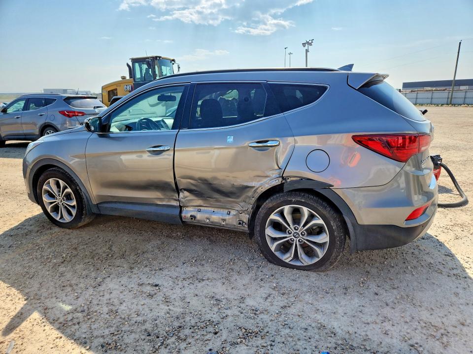 2017 Hyundai Santa fe VIN 5XYZUDLB1HG455350 COPART salvage auction — SIDE, Ab - Bos - Salvage, sold $2,000 on 2026-07-23 (photo 2)