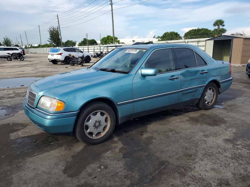 1994 Mercedes-benz C class VIN WDBHA22E6RF071975 COPART salvage auction — SIDE, Fl - Cert Of Title Slvg Rebuildable, sold $875 on 2026-07-20 (photo 1)