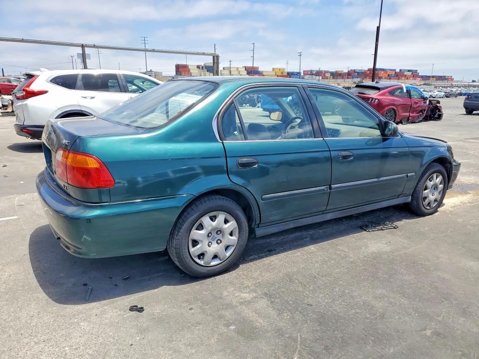 2000 Honda Civic VIN JHMEJ6674YS006330 COPART salvage auction — FRONT END, CA - SALVAGE CERTIFICATE, sold $350 on 2026-07-22 (photo 3)