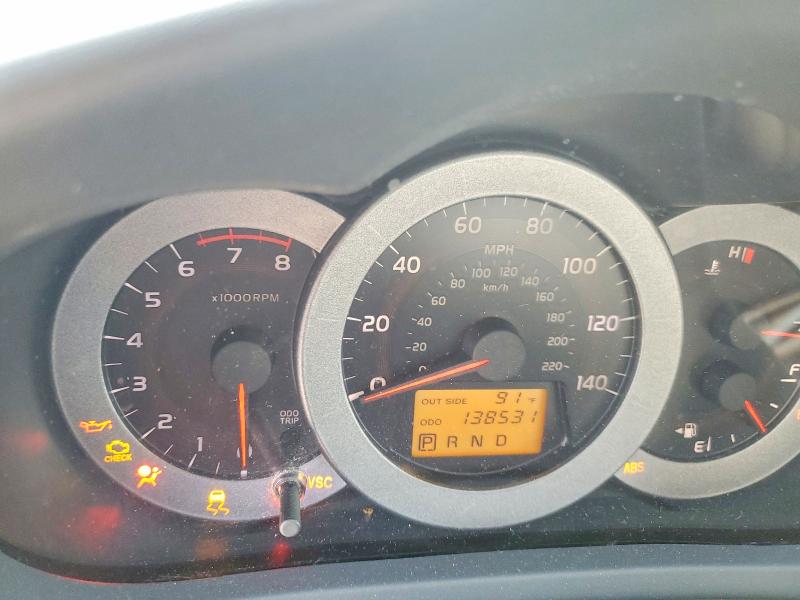 2008 Toyota Rav4 VIN JTMZD33V486067827 COPART salvage auction — FRONT END, TX - SALVAGE VEHICLE TITLE (P), sold $750 on 2026-07-28 (photo 9)