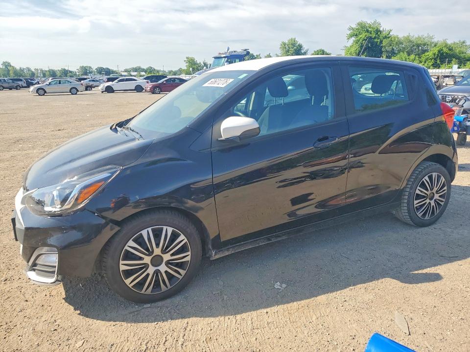2020 Chevrolet Spark VIN KL8CD6SAXLC477802 COPART salvage auction — FRONT END, On - Permit Salvage, sold $150 on 2026-07-30 (photo 1)