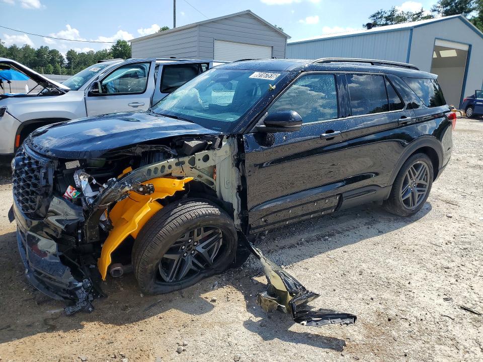 2026 Ford Explorer VIN 1FMUK7KH0TGA76008 COPART salvage auction — FRONT END, Fl - Certificate Of Title (P), sold $14,600 on 2026-07-29 (photo 1)
