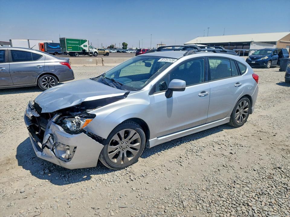 2013 Subaru Impreza VIN JF1GPAL61D2826520 COPART salvage auction — FRONT END, Co - Public - Salvage Title, sold $1,250 on 2026-07-28 (photo 1)